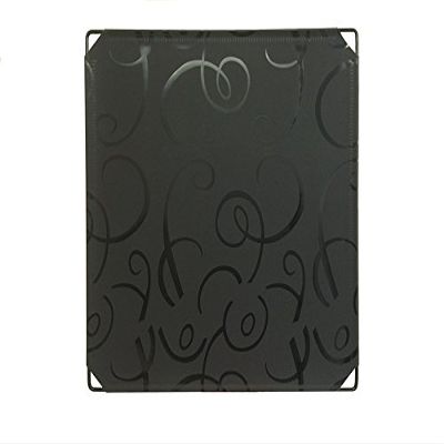 UNICOO - DIY Plastic Cube Organizer Replacement Panels(Black Panel:14 * 14 inch)