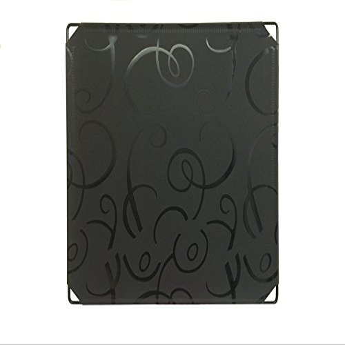 UNICOO - DIY Plastic Cube Organizer Replacement Panels(Black Panel:14 * 14 inch)