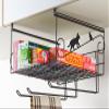 Yoshikawa 1305716 Black Cat Kitchen Paper Holder, Made in Japan, Width 11.6 x Depth 11.8 x Height 8.3 inches (29.5 x 30 x 21.2 cm) view 2