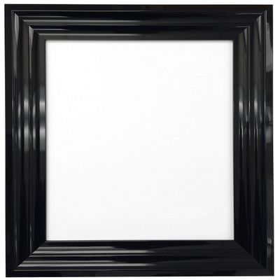 FRAMES BY POST Firenza Gloss Black Picture Photo Frame Plastic Glass 21" x 10\