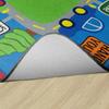 Flagship Carpets Friendly Street Educational Rug for Kids Playroom, Nursery Room Mat, Home Learning Area, and Classroom Carpet, 4' x 6', Multicolor view 2