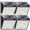 URPOWER Solar Lights Outdoor, 40 LED Motion Sensor Security Lights Solar Flood Lights Waterproof Solar Powered Outdoor Lights for Backyard, Fence, Deck, Patio, Garage (4 Pack) view 1