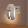 Sensky Motion Sensor Night Light Eye Friendly Front Low Light and Bright Back Light Design Night Lights for Bathroom Hallway (Warm White) view 1