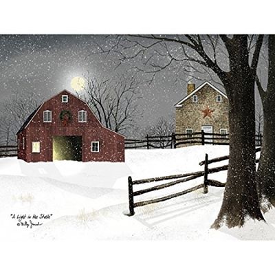 A Light in the Stable Poster Print by Billy Jacobs (24 x 18)