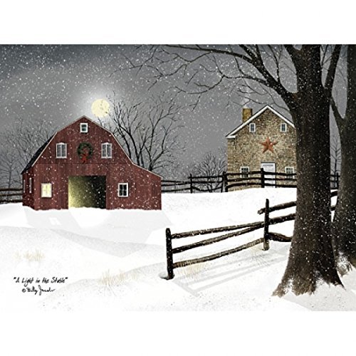 A Light in the Stable Poster Print by Billy Jacobs (24 x 18)