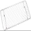 Yamako 18196 Wire Mesh for Tonkatsu Long, Small, with Feet view 1