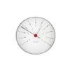 Arne Jacobsen Wall Clock, Plastic Aluminium Glass, Oak, 12cm view 1