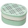Bento Box: Milky M15490-0 Mini Oval Lunch Box, Lime view 1