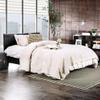Furniture of America Hariett Contemporary Faux Leather Upholstered Queen-Size Bed, No Box Spring Required, for Bedroom, Guest Room Bed, Black view 2