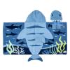 Stephen Joseph Boys HOODED TOWEL, Shark view 1