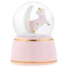 Stephen Joseph, Unicorn Snow Globe, Blows Shimmer and Lights Up, Nursery, Birthday, Kids Snow Globe view 2
