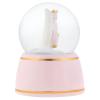Stephen Joseph, Unicorn Snow Globe, Blows Shimmer and Lights Up, Nursery, Birthday, Kids Snow Globe view 4