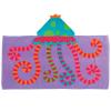 Stephen Joseph girls HOODED TOWEL, Jellyfish, 12 Months US view 1