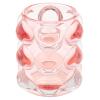 Karma, Lucia Hobnail Votive, Tea Lights Candle Holder, Glass Votive Candle Holders for Table Decorations, Baby Shower, Birthday Party, Weddings and Home Decor, Blush view 1