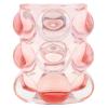 Karma, Lucia Hobnail Votive, Tea Lights Candle Holder, Glass Votive Candle Holders for Table Decorations, Baby Shower, Birthday Party, Weddings and Home Decor, Blush view 2