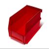 LocBin 028-R Pegboard BinKit, Small/Medium, Red view 4