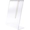 Plymor Clear Acrylic Necklace Display Stand With Top Hooks, 10.625" W x 4" D x 13.5" H view 2