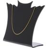Plymor Black Acrylic Winged Necklace Display Stand, 8.5" W x 3" D x 7.25" H view 2