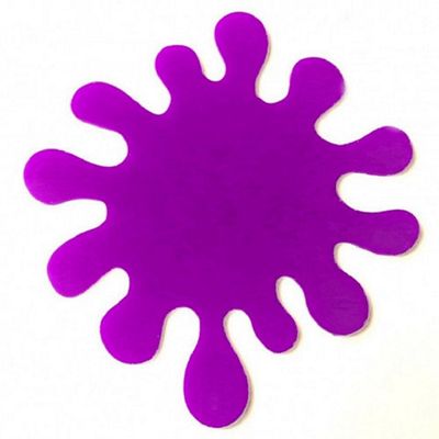 8 Splash Purple Acrylic Coasters