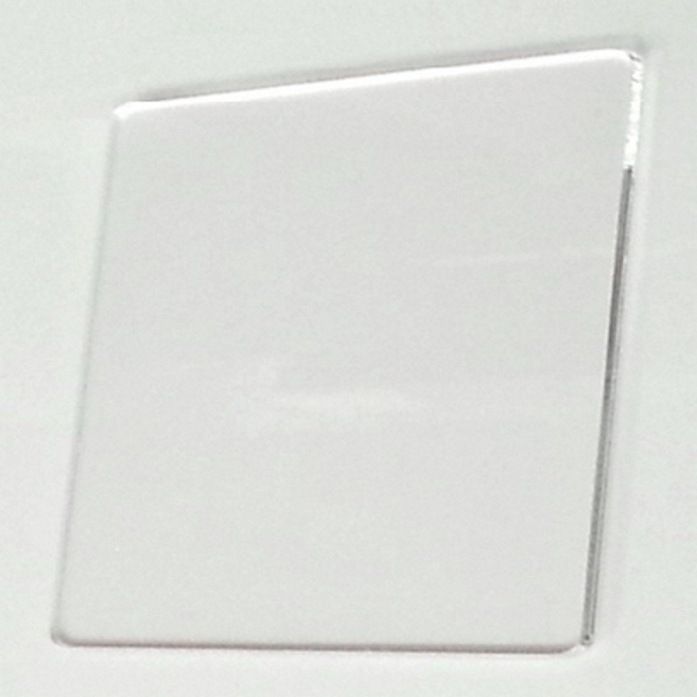 8 Square Clear Acrylic Coasters