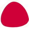 8 Pebble Red Acrylic Coasters view 1