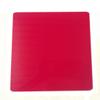 8 Square Red Acrylic Coasters view 1