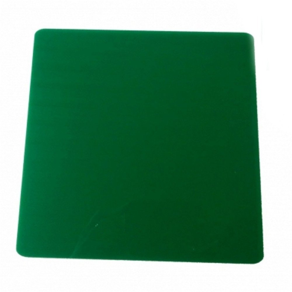 8 Square Green Acrylic Coasters