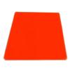 8 Square Orange Acrylic Coasters view 1