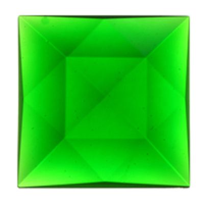Stained Glass Jewels - 50mm Green