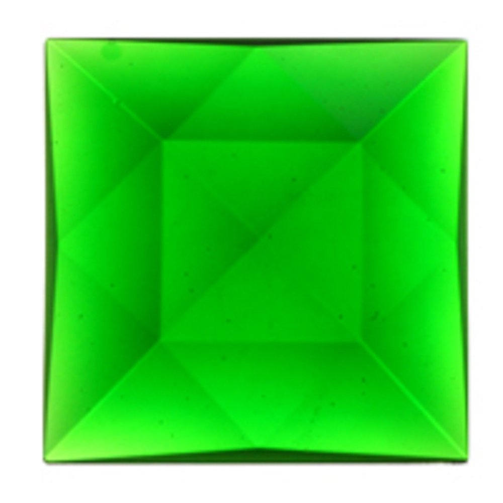 Stained Glass Jewels - 50mm Green