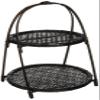  Yamako 24986 One-Touch Akebono 2-Tier Basket, Large view 1