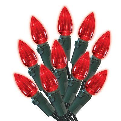 Holiday Wonderland 70 Count Red C3 LED Indoor Outdoor Light Set