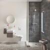 Grohe 40365001 Essentials Metal 7.48-in. Towel-Ring, Starlight Chrome view 3