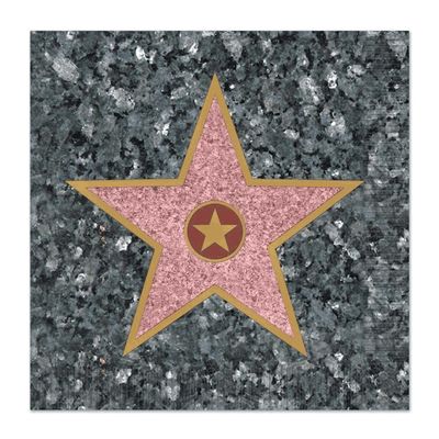 Beistle Awards Night"Star" Beverage Napkins - 12 Pack(16/Pkg)(2-Ply)