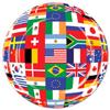 Beistle 7" International Flag Party Plates - 12 Pack(8/Pkg) view 1