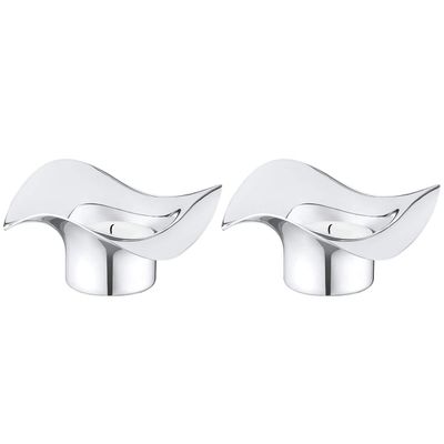 Georg Jensen Cobra Tealight Holder, Set of 2
