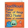 VictoryStore Jumbo Greeting Cards: Giant Father's Day Card with Envelope, Definition of Dad Design, 2 feet X 3 feet view 1