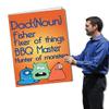 VictoryStore Jumbo Greeting Cards: Giant Father's Day Card with Envelope, Definition of Dad Design, 2 feet X 3 feet view 2