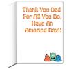 VictoryStore Jumbo Greeting Cards: Giant Father's Day Card with Envelope, Definition of Dad Design, 2 feet X 3 feet view 3