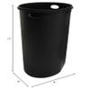1.3 Gallon Round Stainless Steel Step Trash Can Waste Basket Featuring Your Choice of a Novelty Themed Logo! (Trout) view 4