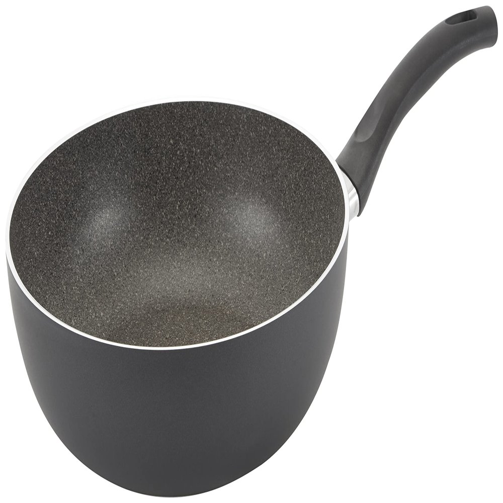 BALLARINI 9N9V 0.28Bologna Granitium Wok, Aluminium, Black, 39.8x 26.8x 10cm
