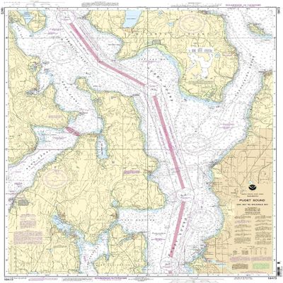 18473--Puget Sound - Oak Bay to Shilshole Bay by NOAA