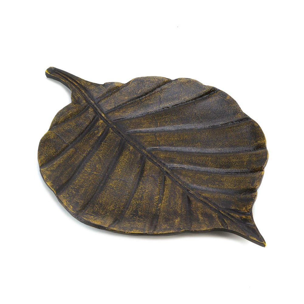 Avery Leaf Decorative Tray 16x11x1