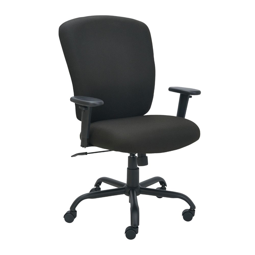 Alera ALE Mota Series Big and Tall Chair, Black
