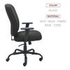 Alera ALE Mota Series Big and Tall Chair, Black view 3