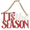 Mud Pie 4265167 Tis The Season Door Hanger view 1
