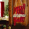 Mud Pie Merry Christmas Y'all Door Hanger view 2
