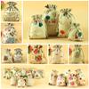 RayLineDo Linen Canvas Drawstring Bag 2 Pics view 1