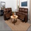 Coaster Home Furnishings Greenfield 2-Piece Power Reclining Sofa Set Saddle Brown 610264P-S2 view 2