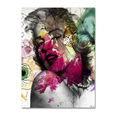 Trademark Fine Art Marilyn Monroe II by Mark Ashkenazi Wall Decor, 18 by 24"